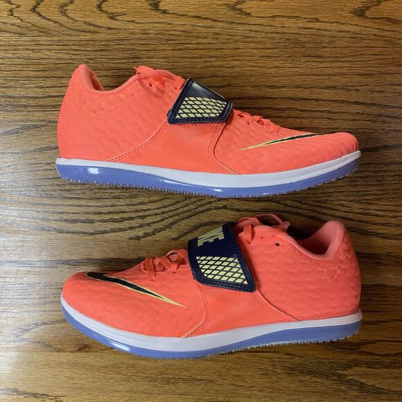 Nike Zoom HJ Elite High Jump Track & Field Spikes Mango Mens Women’s Sizes NEW